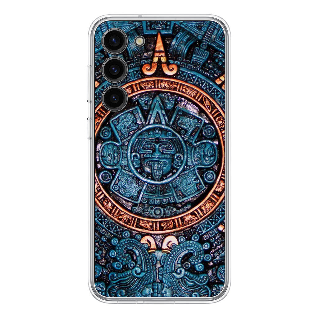 Aztec Calendar Samsung Galaxy S23 / S23 Plus Case