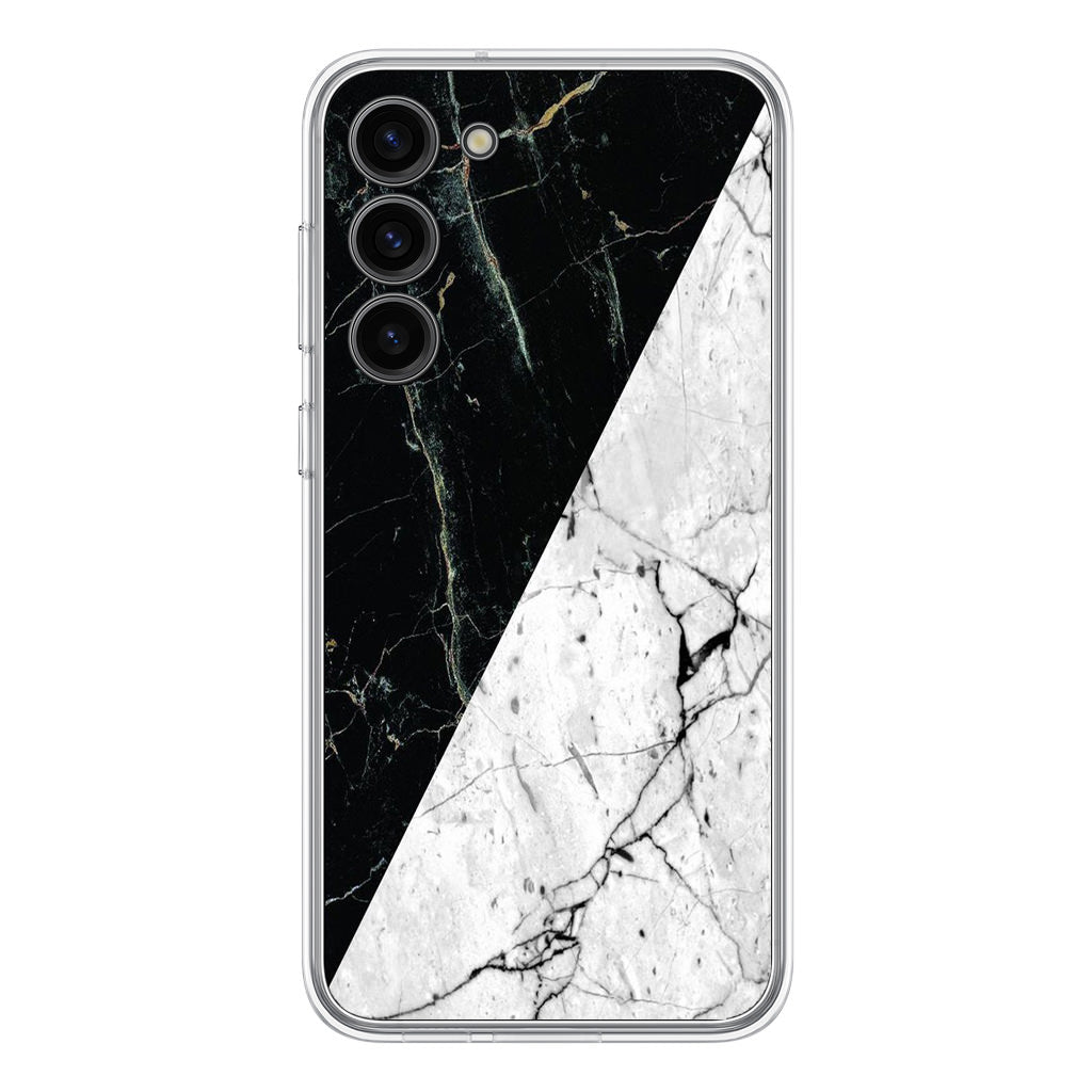 B&W Marble Samsung Galaxy S23 / S23 Plus Case