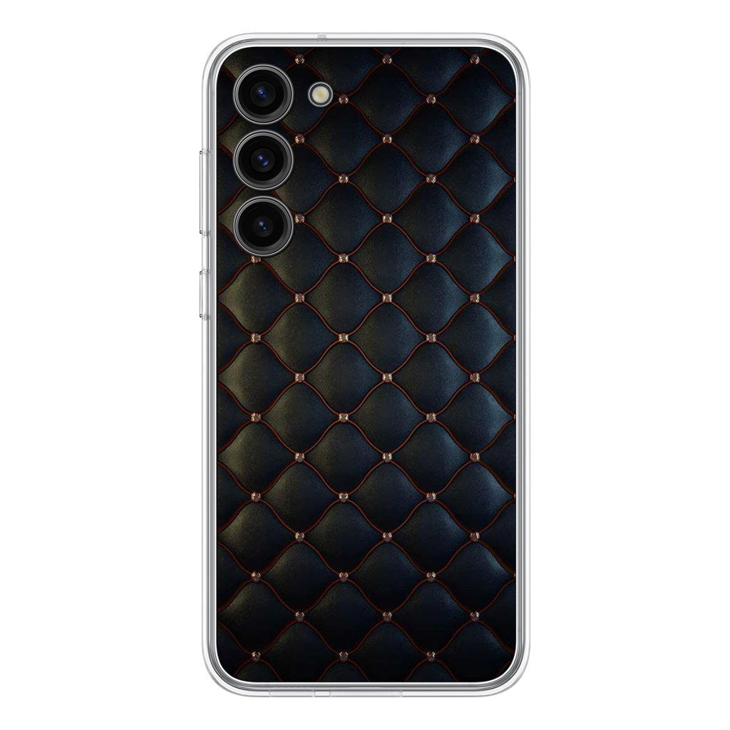 Black Royal Pattern Samsung Galaxy S23 / S23 Plus Case