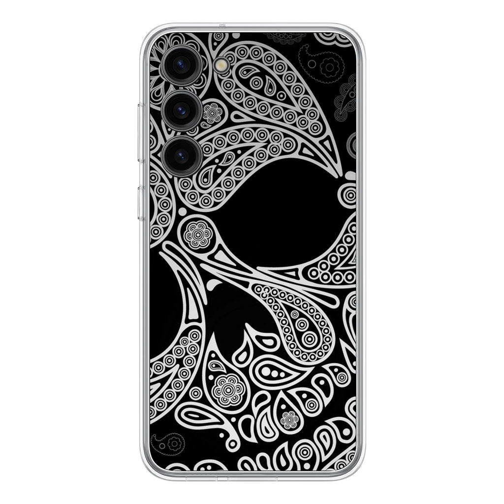 Black Skull Samsung Galaxy S23 / S23 Plus Case