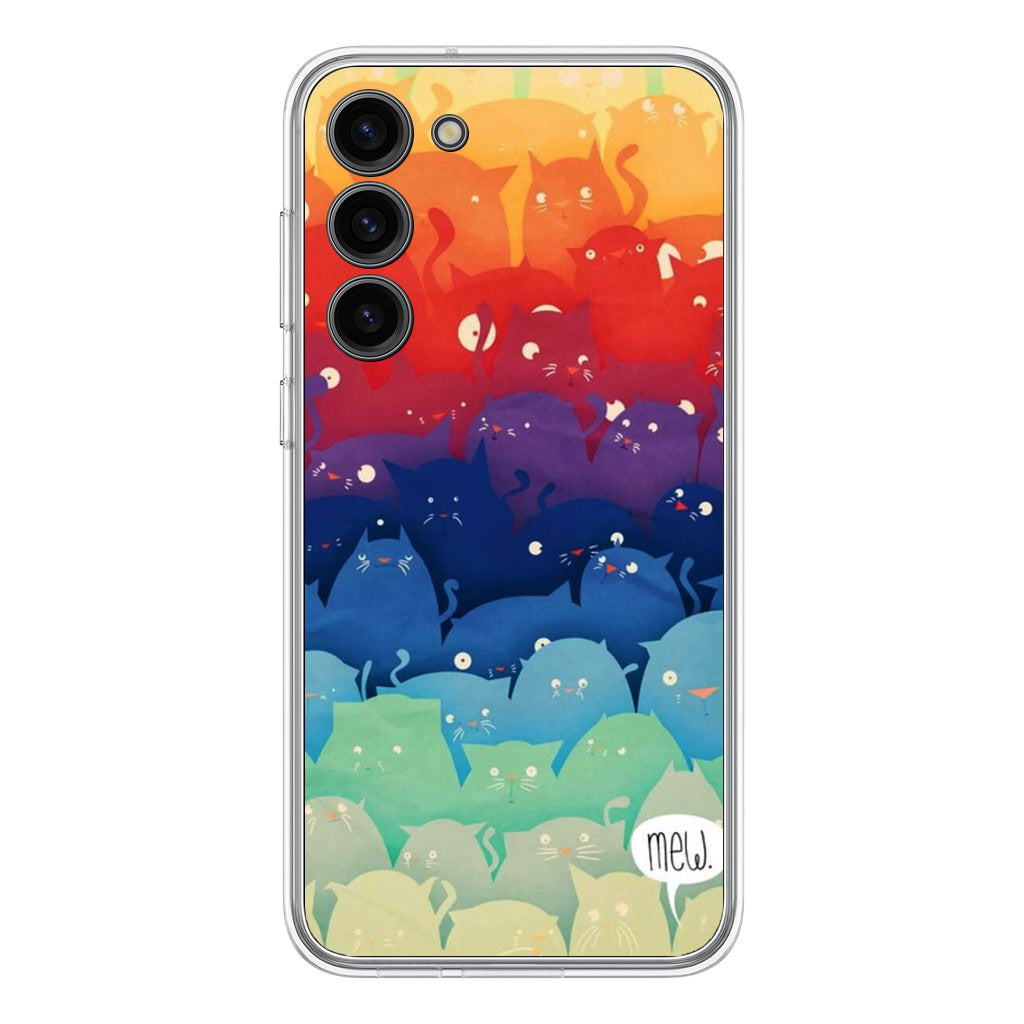 Cats Everywhere Samsung Galaxy S23 / S23 Plus Case