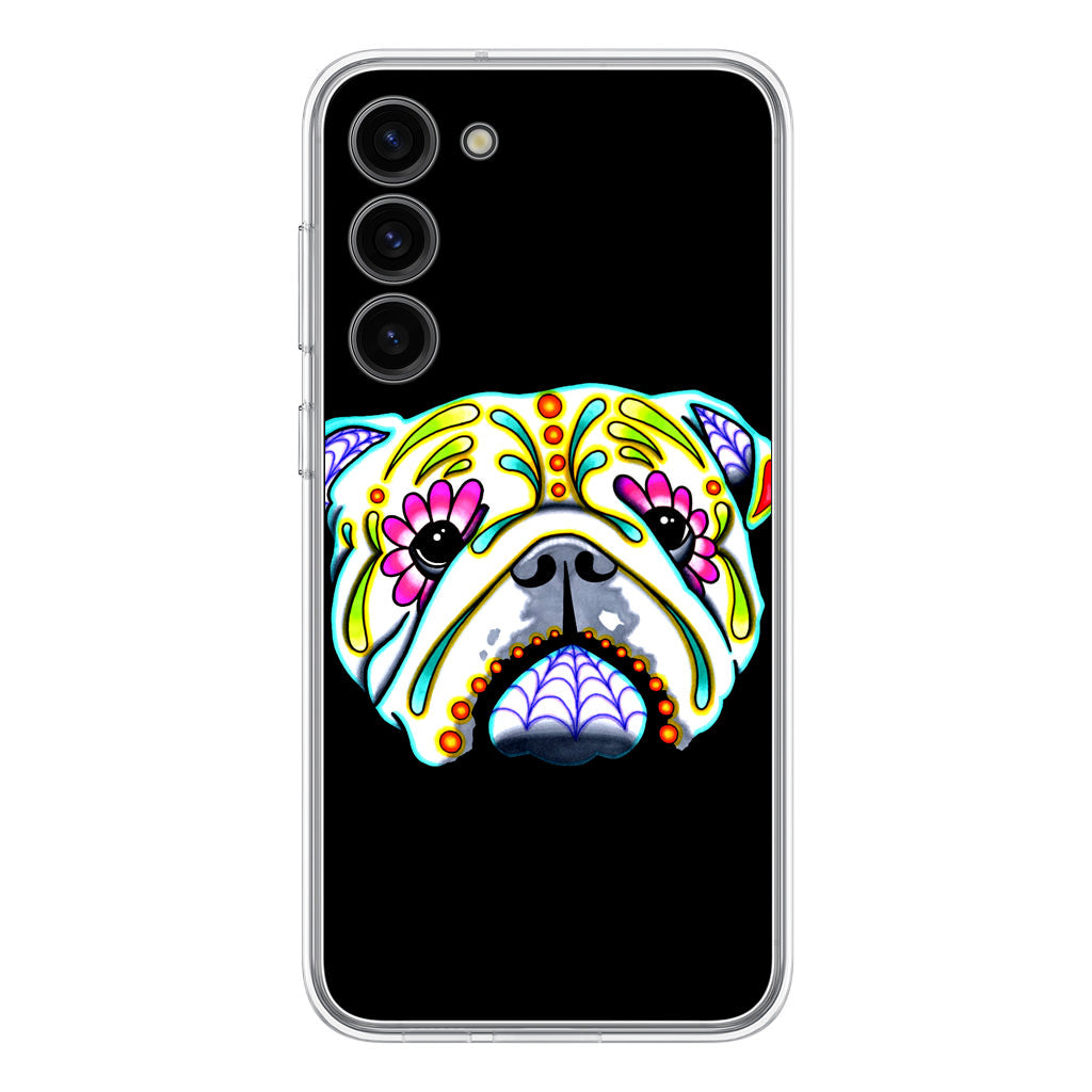 Colorful Bulldog Art Samsung Galaxy S23 / S23 Plus Case