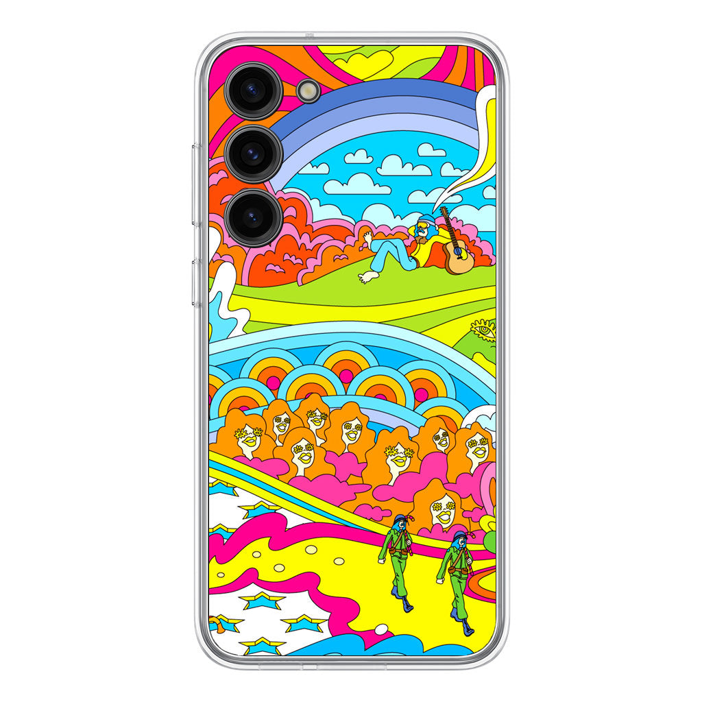 Colorful Doodle Samsung Galaxy S23 / S23 Plus Case