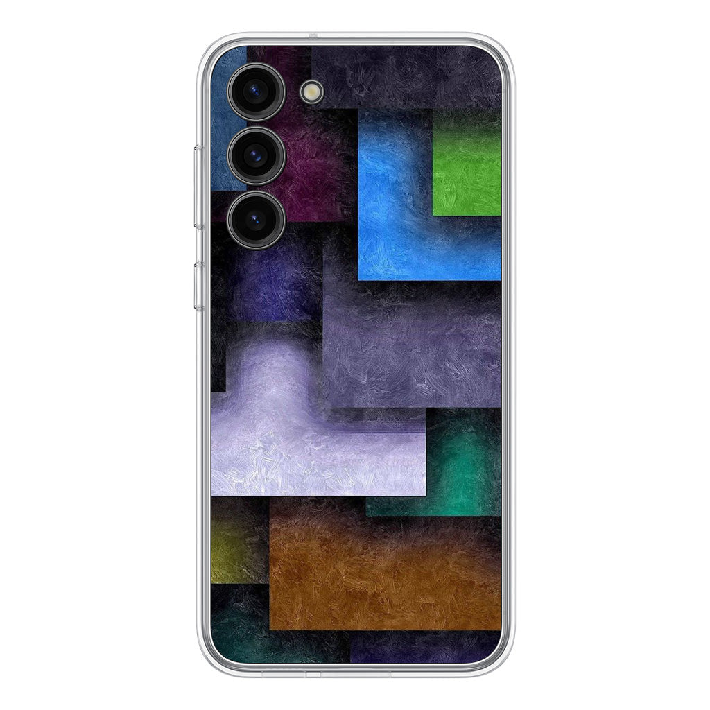 Colorful Rectangel Art Samsung Galaxy S23 / S23 Plus Case