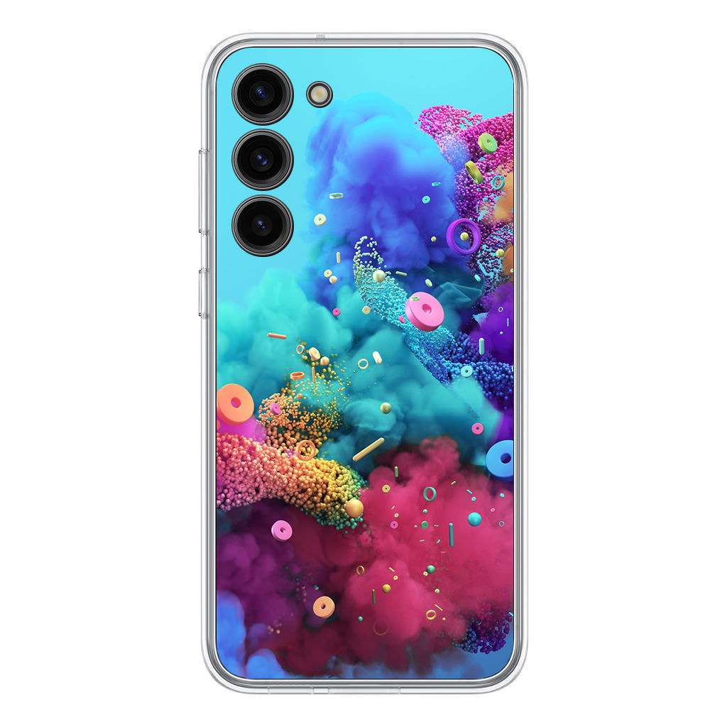 Colorful Smoke Boom Samsung Galaxy S23 / S23 Plus Case