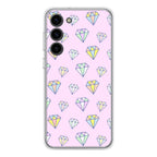 Diamonds Pattern Samsung Galaxy S23 / S23 Plus Case