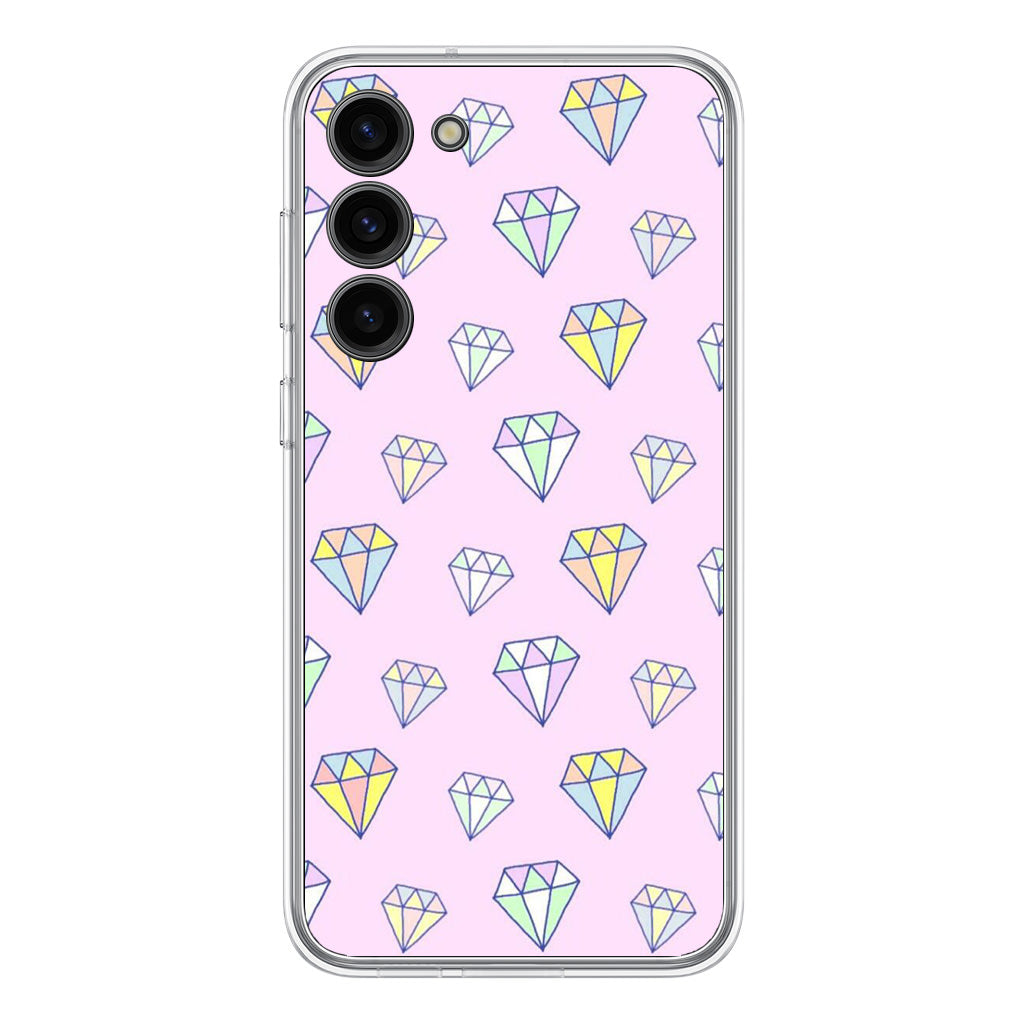 Diamonds Pattern Samsung Galaxy S23 / S23 Plus Case