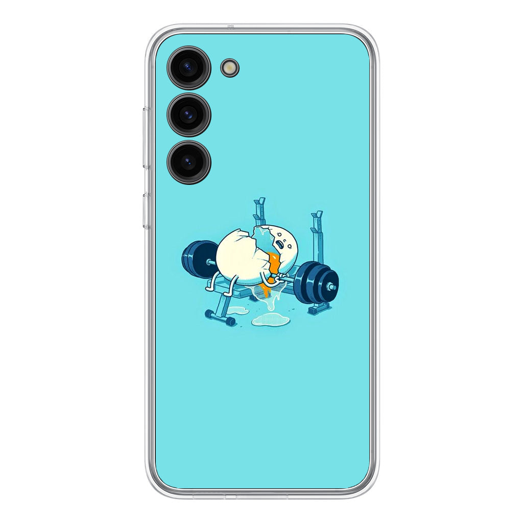 Egg Accident Workout Samsung Galaxy S23 / S23 Plus Case