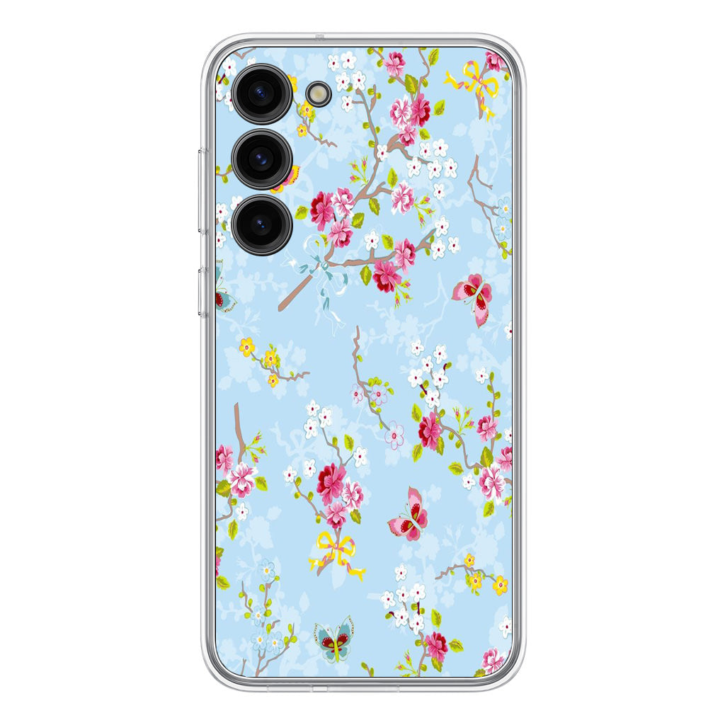 Floral Summer Wind Samsung Galaxy S23 / S23 Plus Case