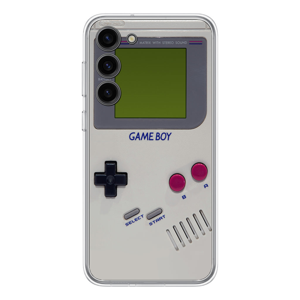 Game Boy Grey Model Samsung Galaxy S23 / S23 Plus Case