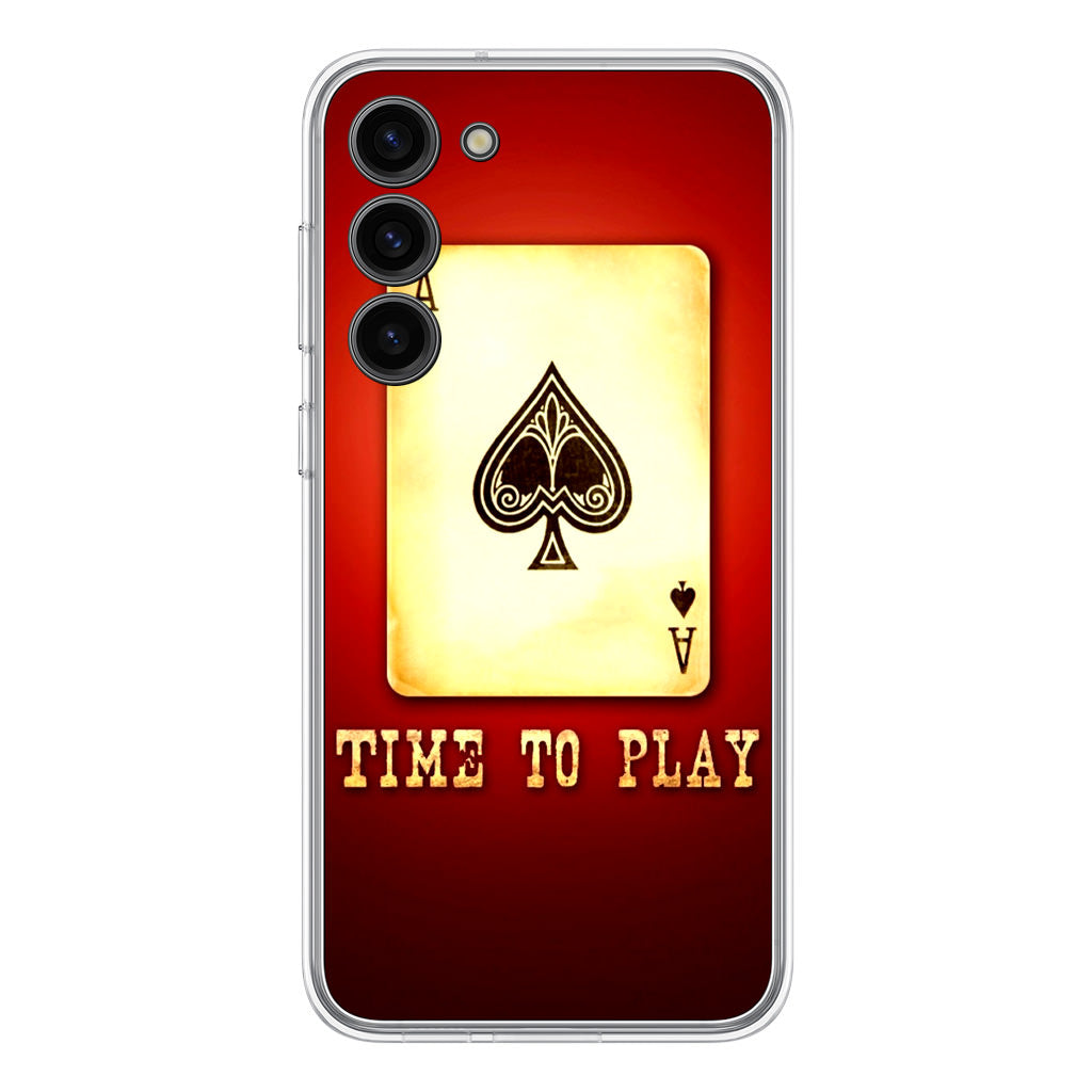 Game Card Time To Play Samsung Galaxy S23 / S23 Plus Case