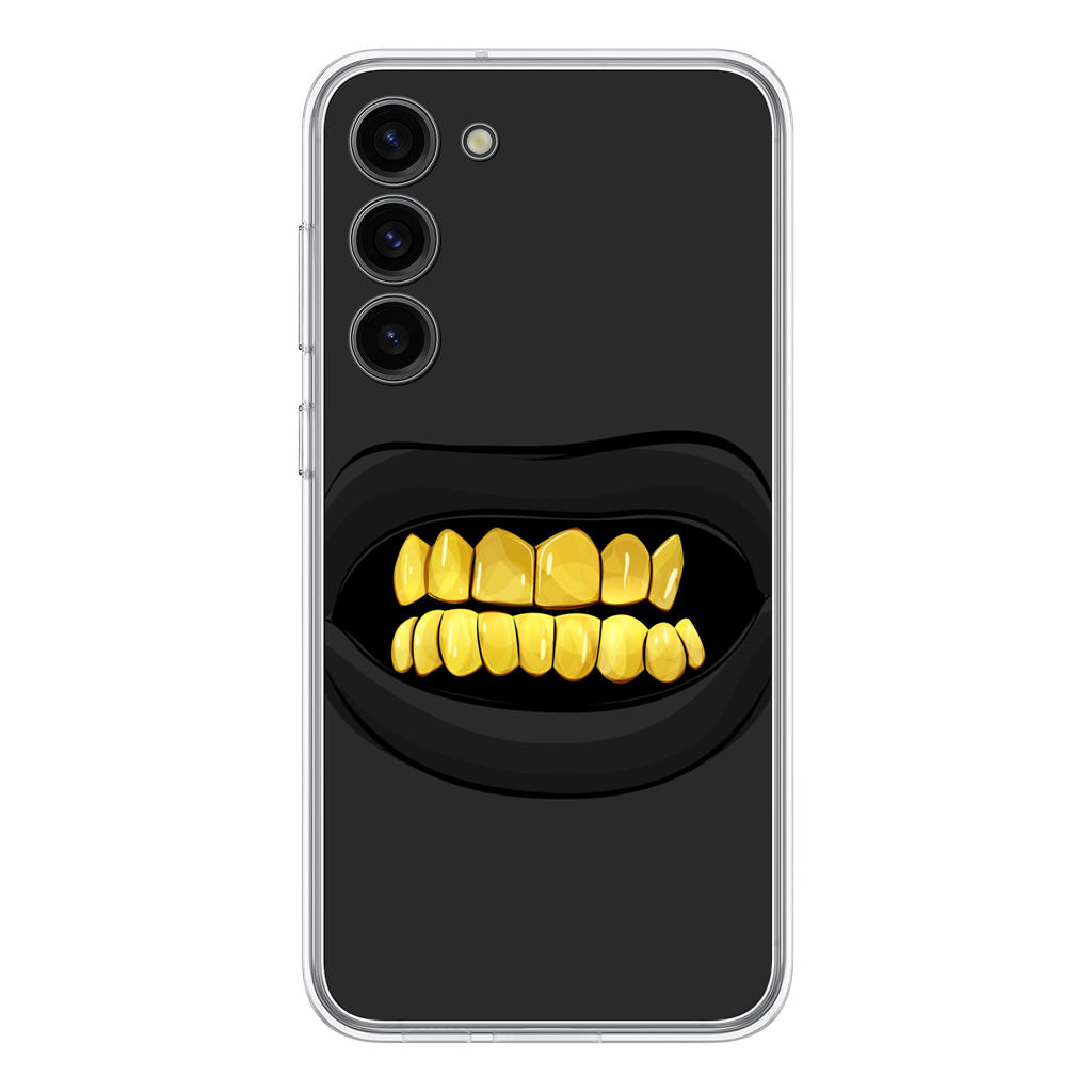 Gold Grillz Samsung Galaxy S23 / S23 Plus Case