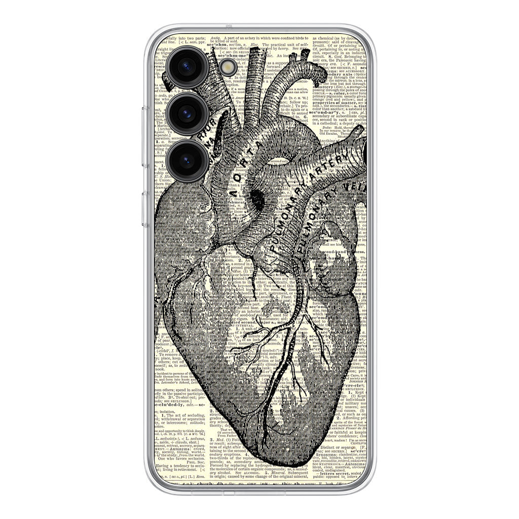 Heart Book Art Samsung Galaxy S23 / S23 Plus Case