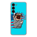 Independence Day Pug Samsung Galaxy S23 / S23 Plus Case