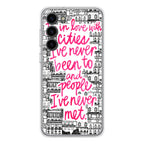 John Green Quotes I'm in Love With Cities Samsung Galaxy S23 / S23 Plus Case