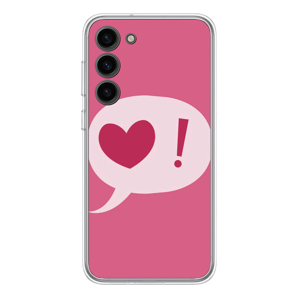 Love Pink Samsung Galaxy S23 / S23 Plus Case