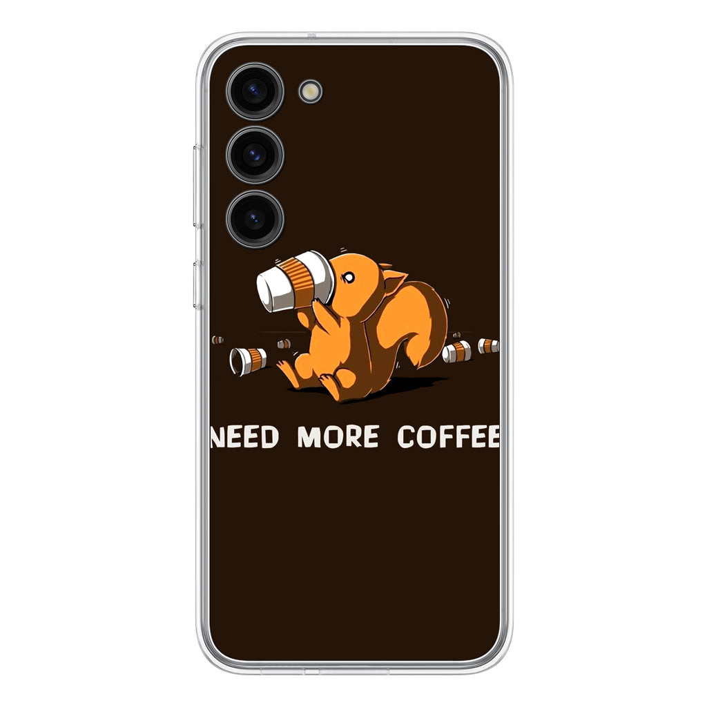 Need More Coffee Programmer Story Samsung Galaxy S23 / S23 Plus Case