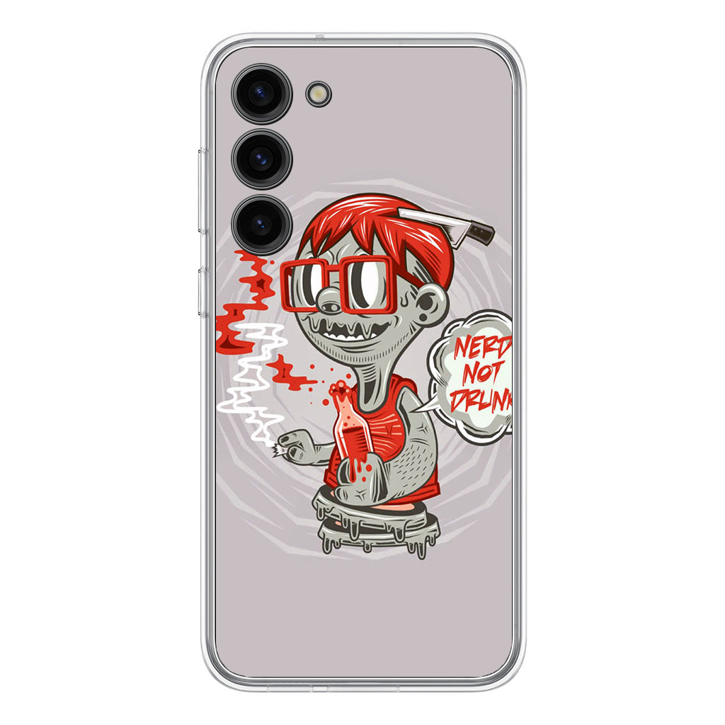 Nerd Not Drunk Zombie Samsung Galaxy S23 / S23 Plus Case