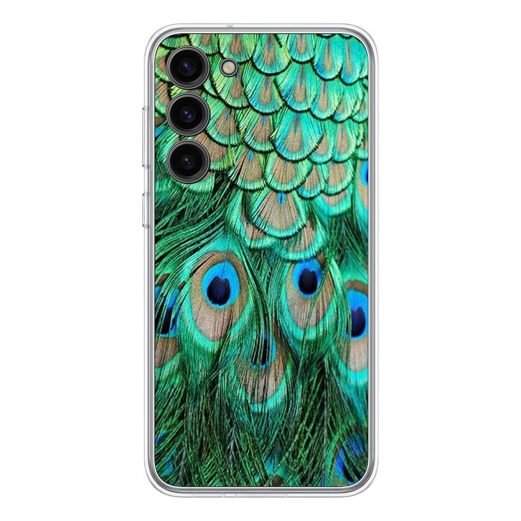 Peacock Feather Samsung Galaxy S23 / S23 Plus Case