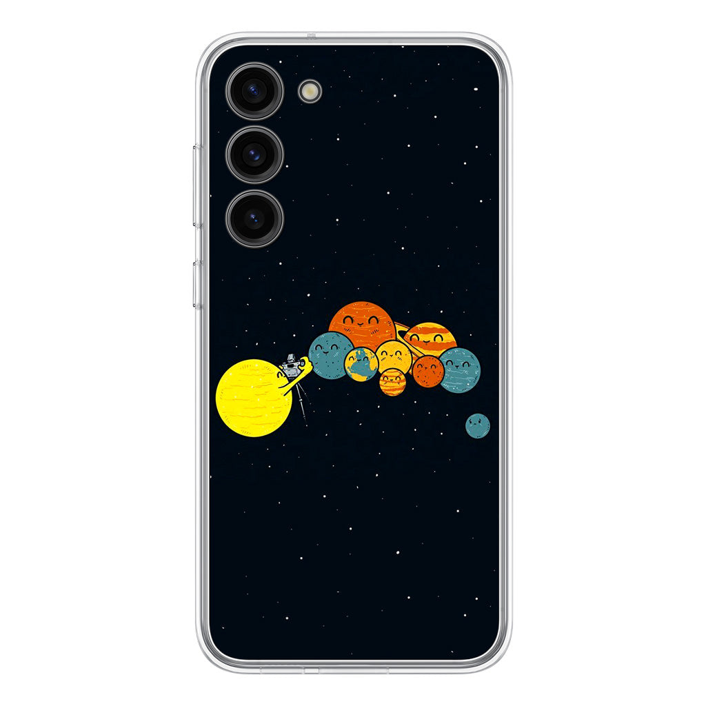 Planet Cute Illustration Samsung Galaxy S23 / S23 Plus Case