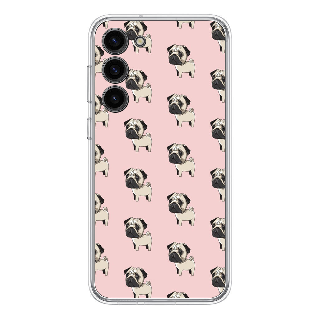 Pugs Pattern Samsung Galaxy S23 / S23 Plus Case