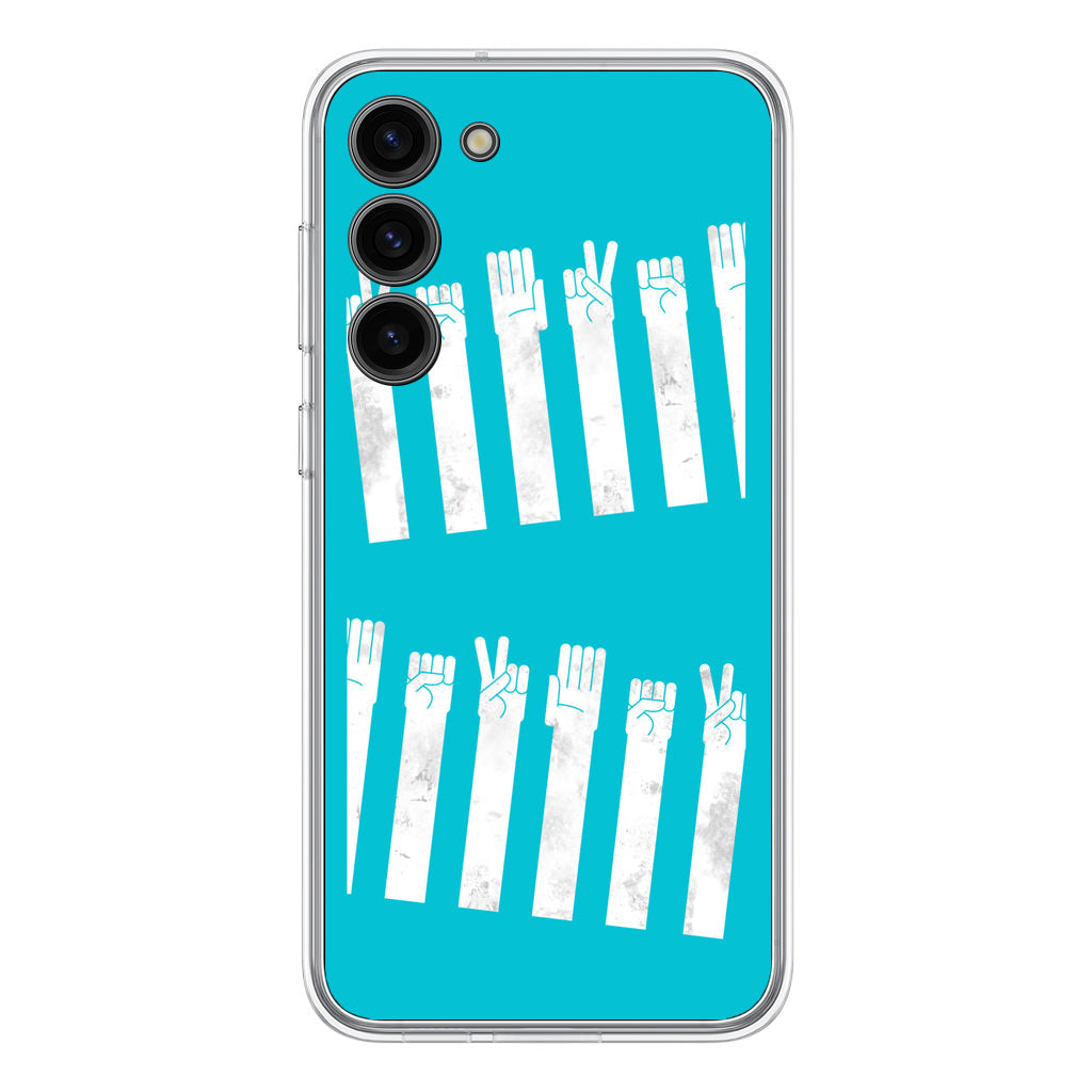 Rock–paper–scissors Zebra Crossing Samsung Galaxy S23 / S23 Plus Case