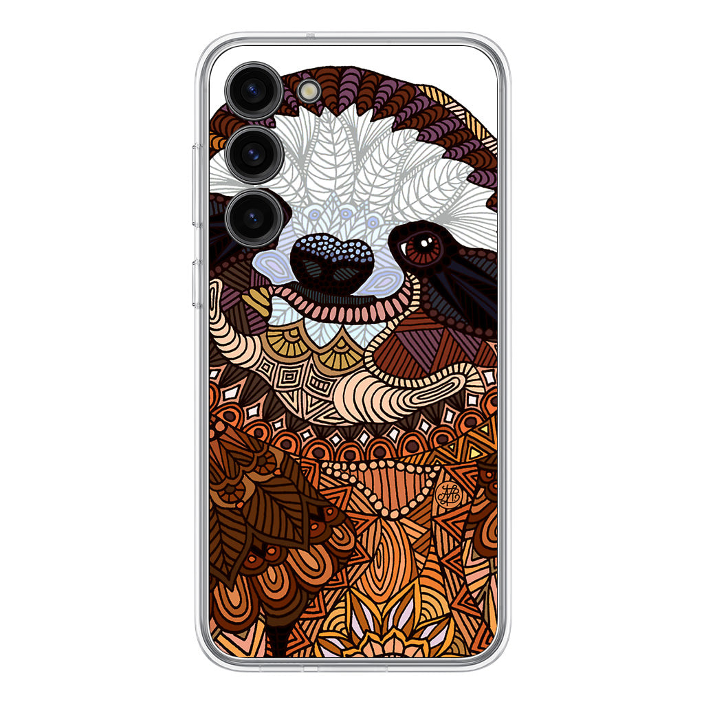 Sloth Ethnic Pattern Samsung Galaxy S23 / S23 Plus Case