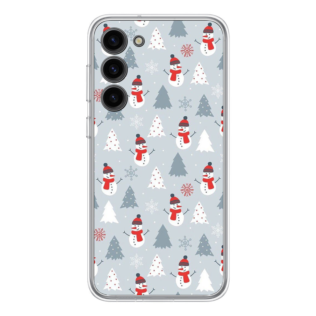 Snowmans Pattern Samsung Galaxy S23 / S23 Plus Case