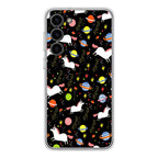 Space Unicorn Pattern Samsung Galaxy S23 / S23 Plus Case