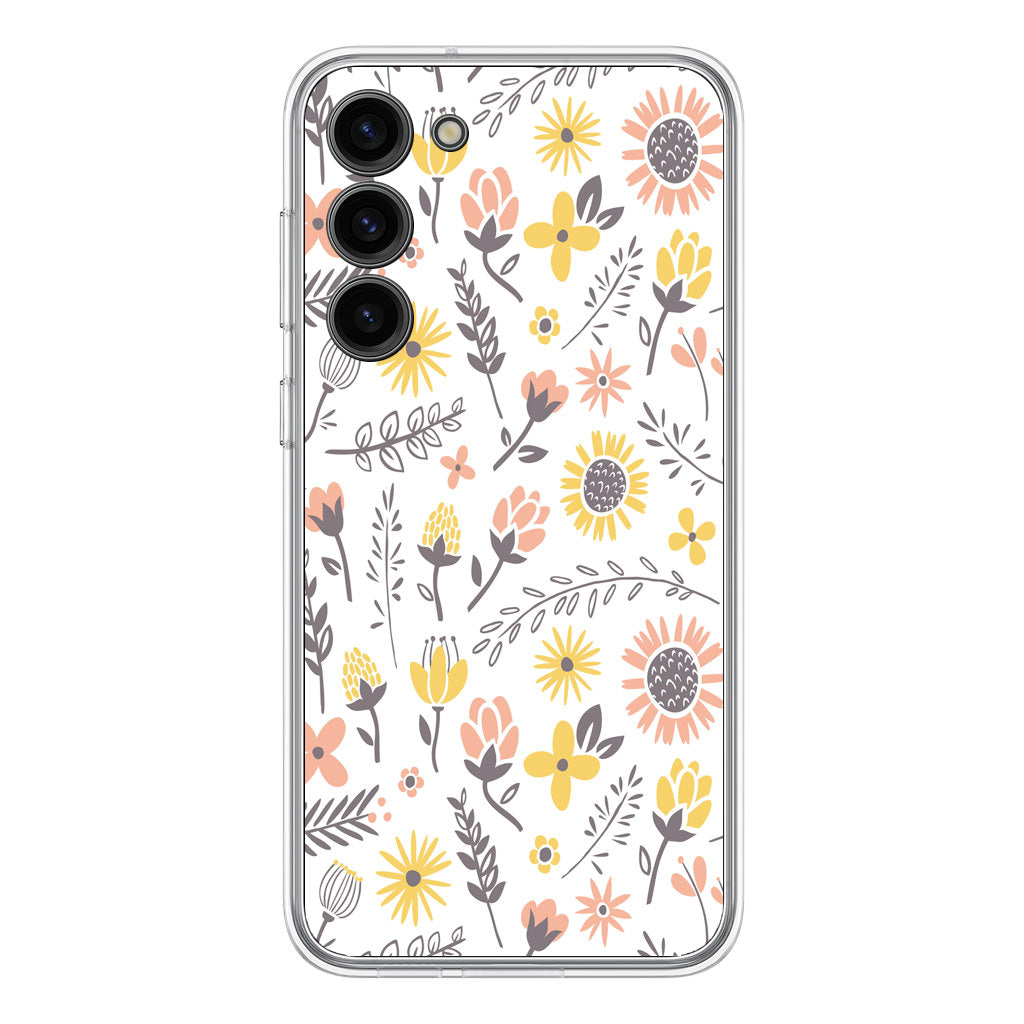 Spring Things Pattern Samsung Galaxy S23 / S23 Plus Case