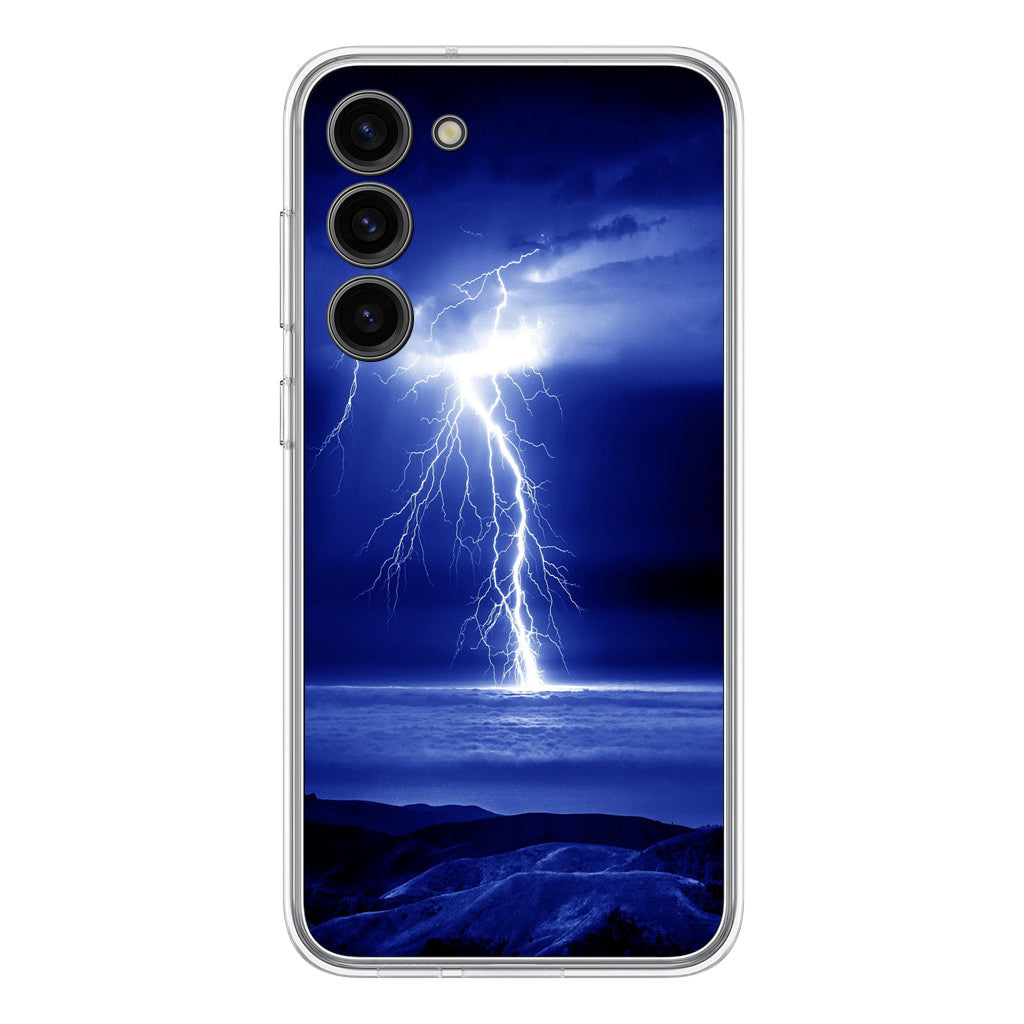 Thunder Over The Sea Samsung Galaxy S23 / S23 Plus Case