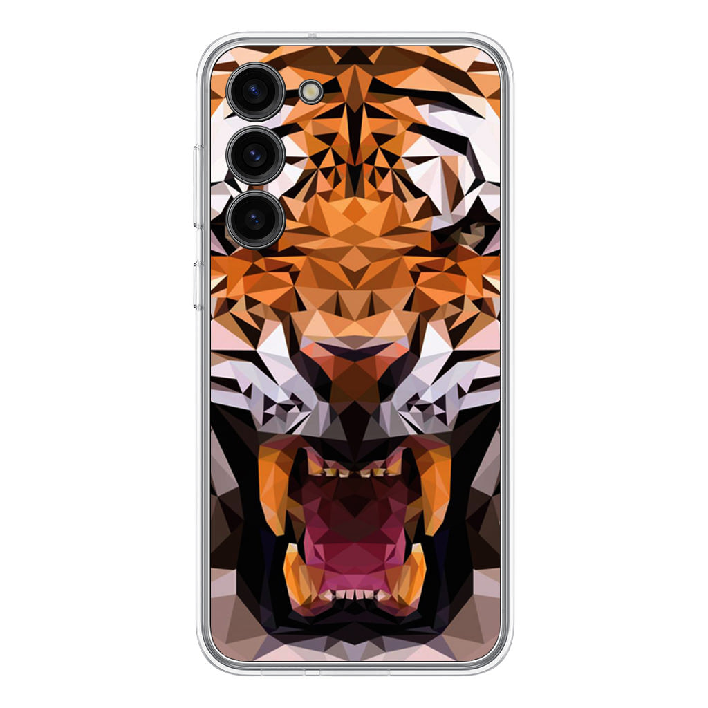 Tiger Polygon Samsung Galaxy S23 / S23 Plus Case