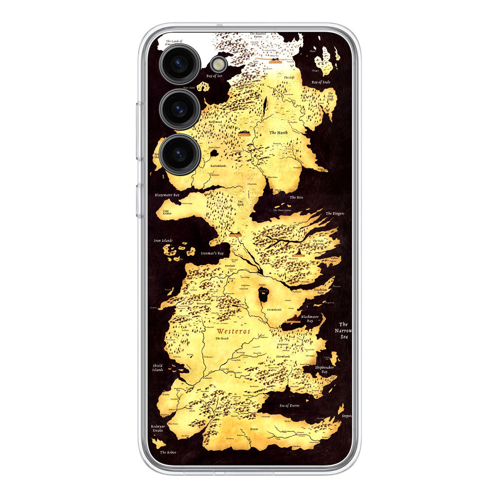 Westeros Map Samsung Galaxy S23 / S23 Plus Case