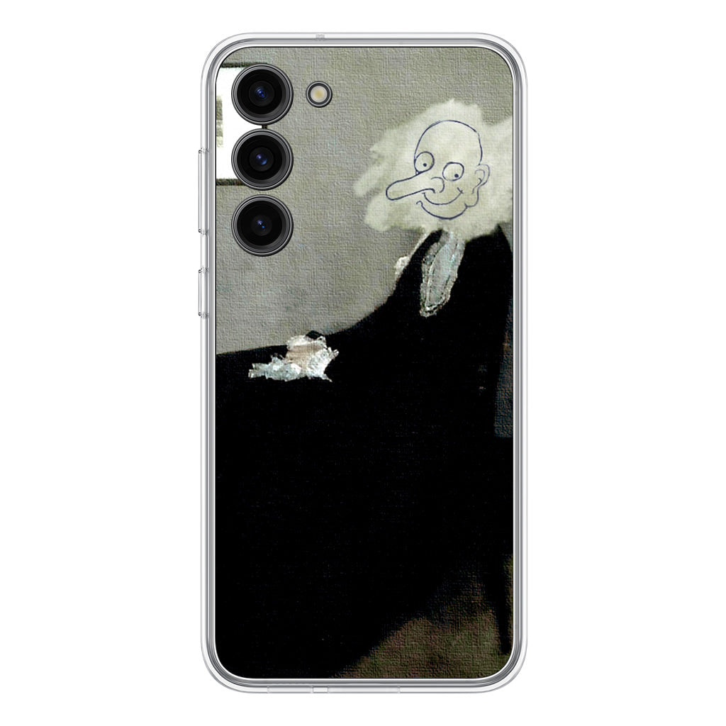 Whistler's Mother by Mr. Bean Samsung Galaxy S23 / S23 Plus Case