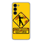 Zombie Crossing Sign Samsung Galaxy S23 / S23 Plus Case
