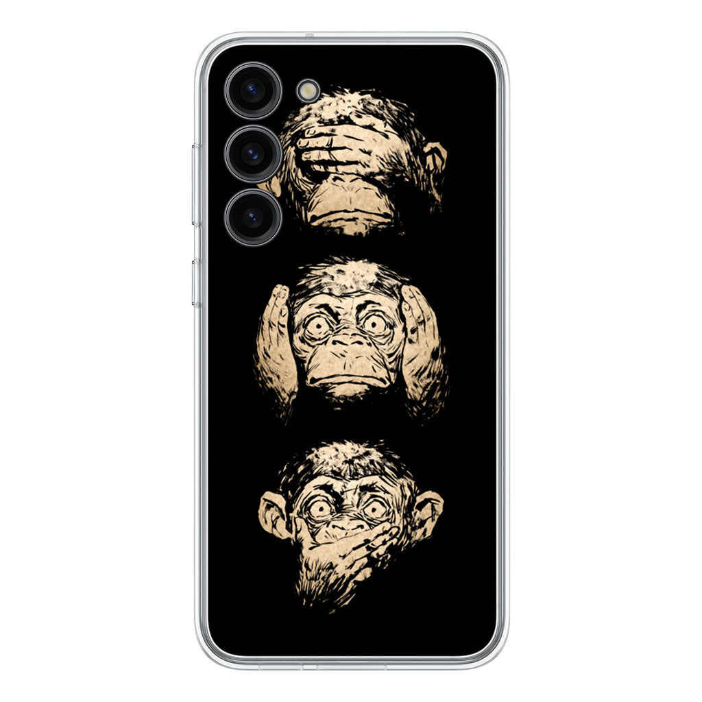 3 Wise Monkey Samsung Galaxy S23 / S23 Plus Case