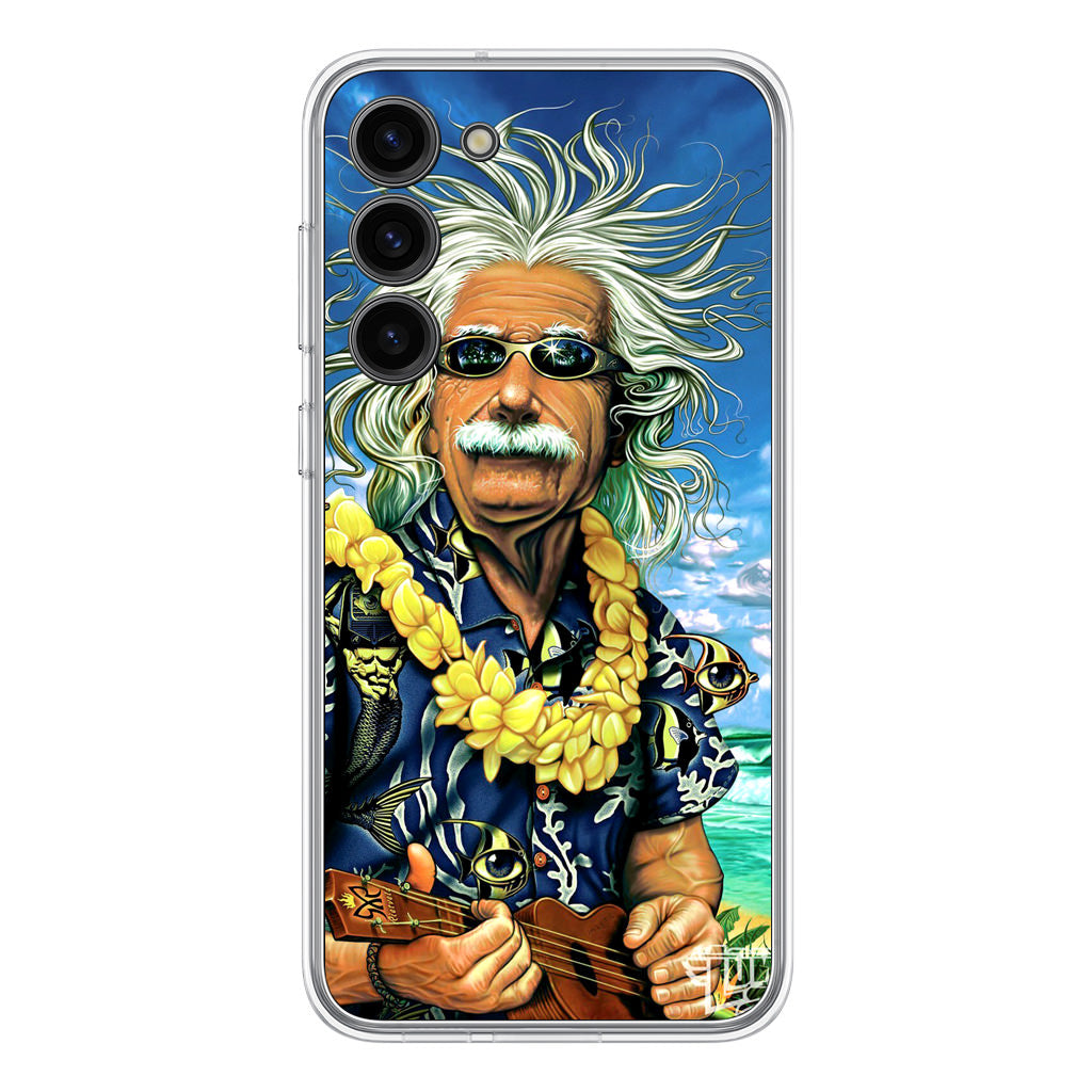 Albert Enstein On Vacation Samsung Galaxy S23 / S23 Plus Case