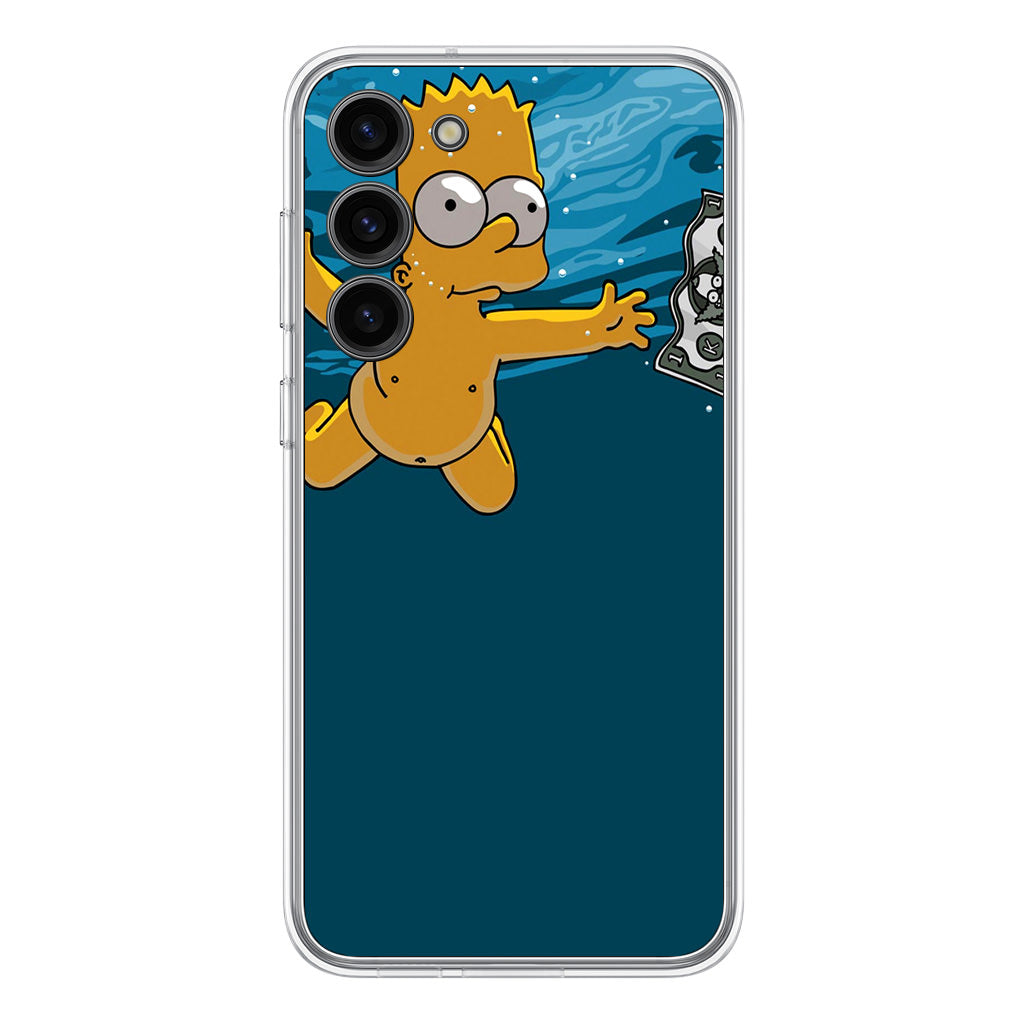 Bart Swimming For Money Samsung Galaxy S23 / S23 Plus Case