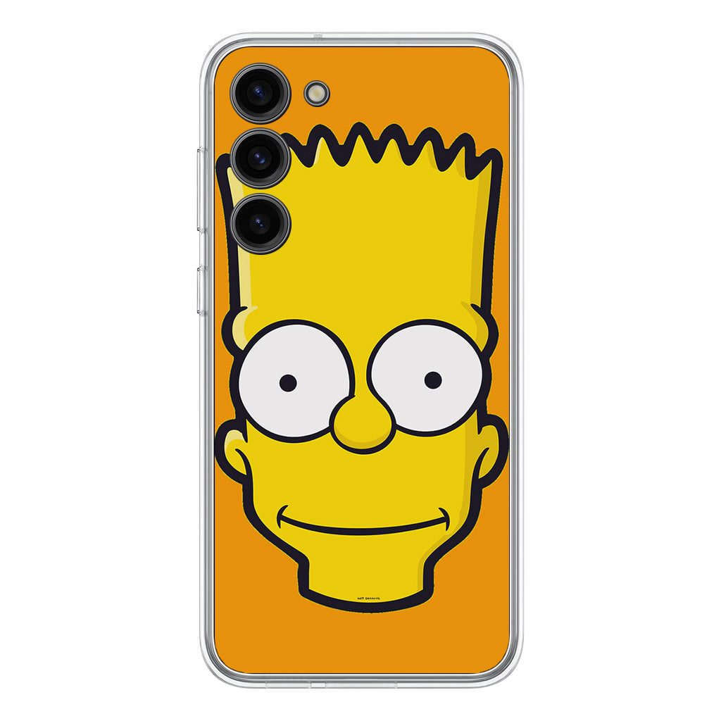 Bart Yellow Face Samsung Galaxy S23 / S23 Plus Case