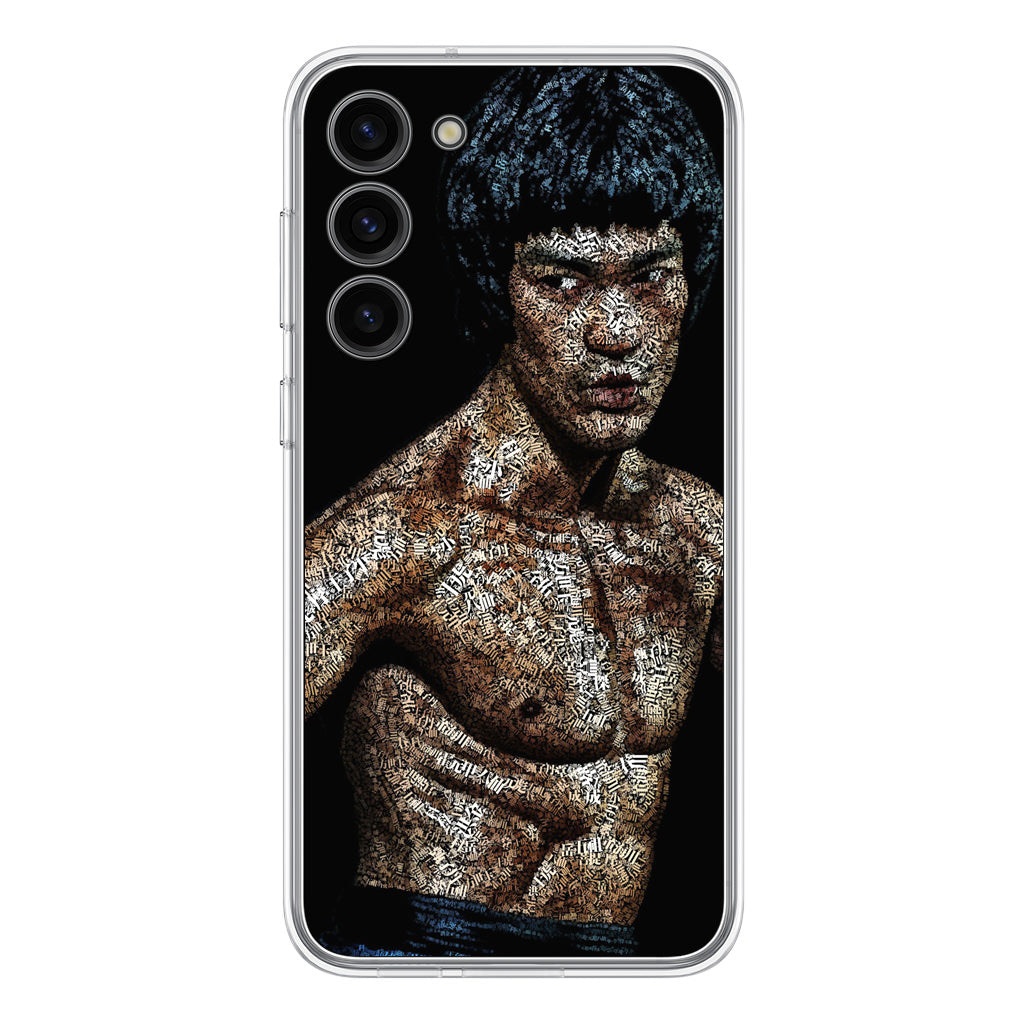 Bruce Lee Typograph Samsung Galaxy S23 / S23 Plus Case