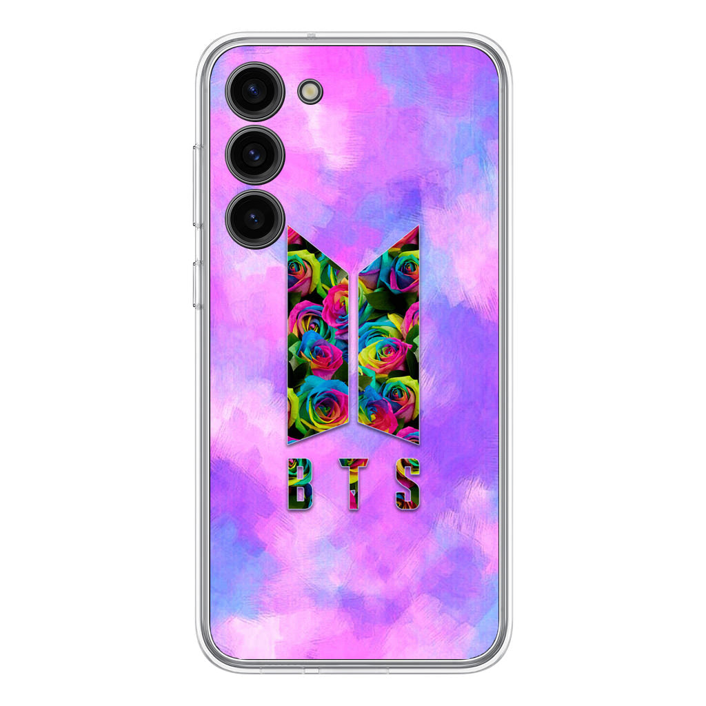BTS Flower Logo Samsung Galaxy S23 / S23 Plus Case