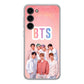 BTS Member in Pink Samsung Galaxy S23 / S23 Plus Case