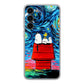 Dog Lying Under Starry Night Van Gogh Samsung Galaxy S23 / S23 Plus Case