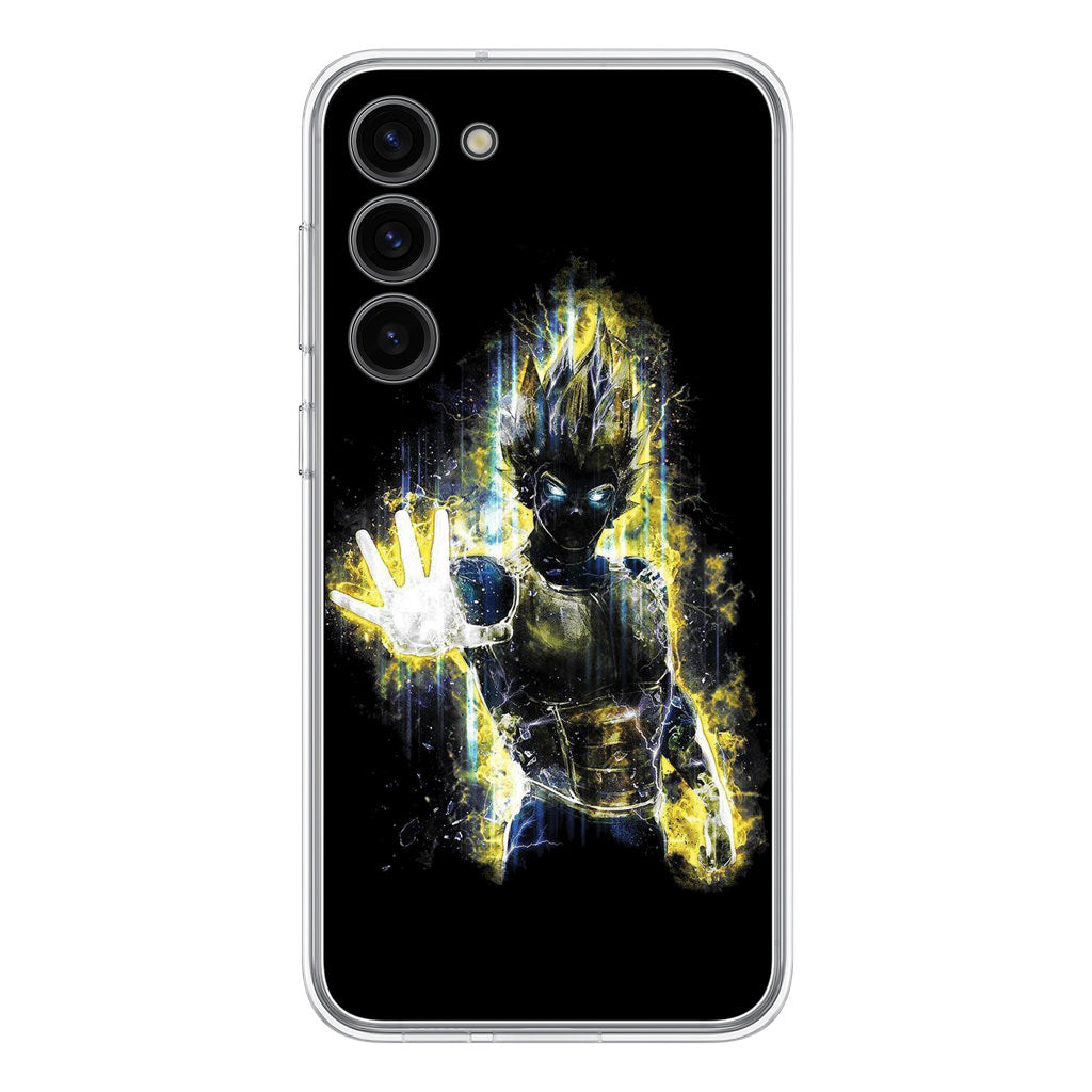 Dragon Ball Z Vegeta Bad Saiyan Prince Samsung Galaxy S23 / S23 Plus Case