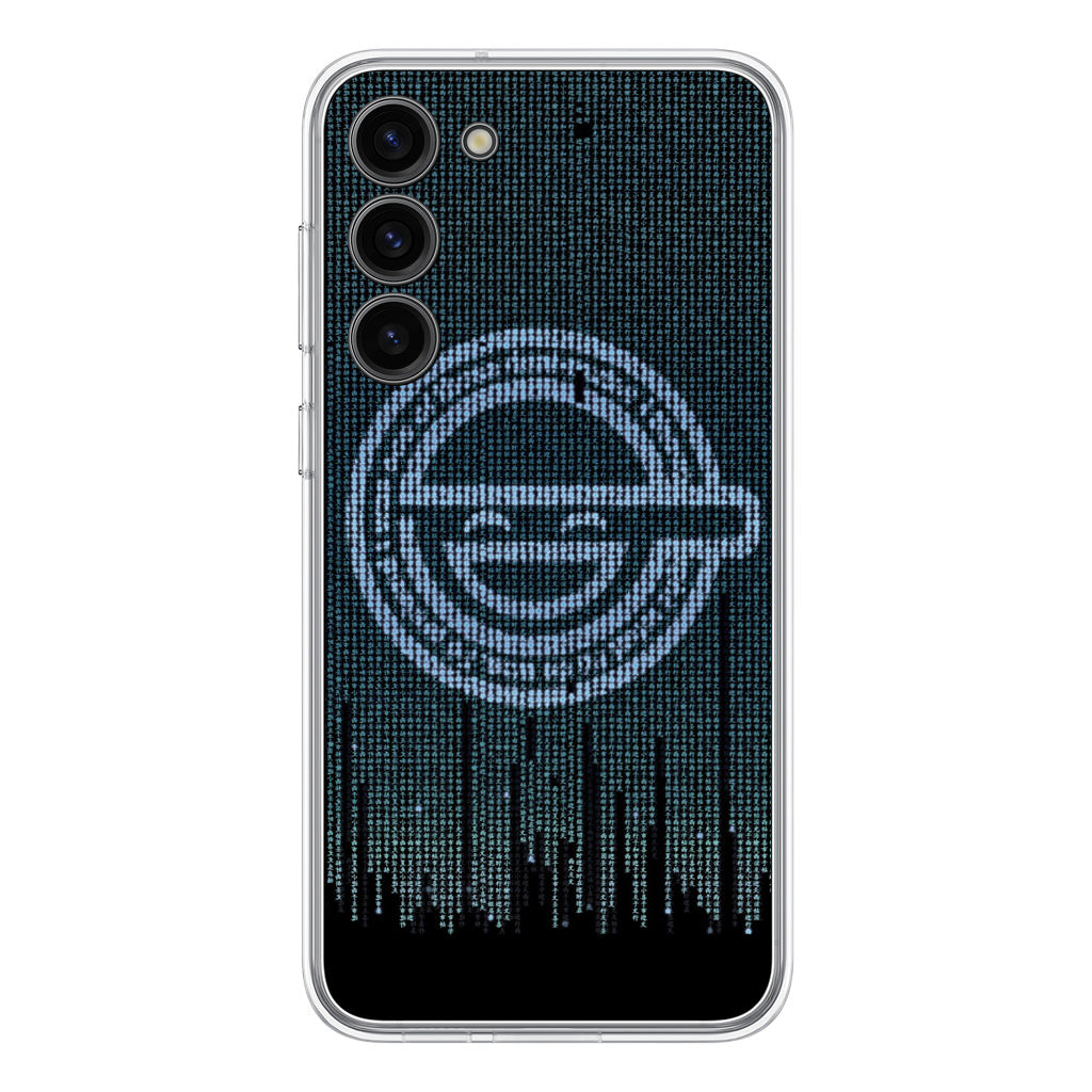 Ghost In The Shell Laughing Man Samsung Galaxy S23 / S23 Plus Case