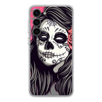 Girl Skull Flower Samsung Galaxy S23 / S23 Plus Case