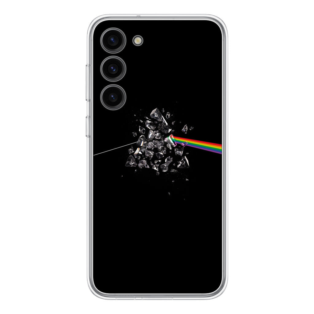 Glass Broken Light Refraction Samsung Galaxy S23 / S23 Plus Case