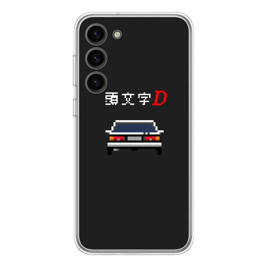 Initial D Pixel Art Samsung Galaxy S23 / S23 Plus Case