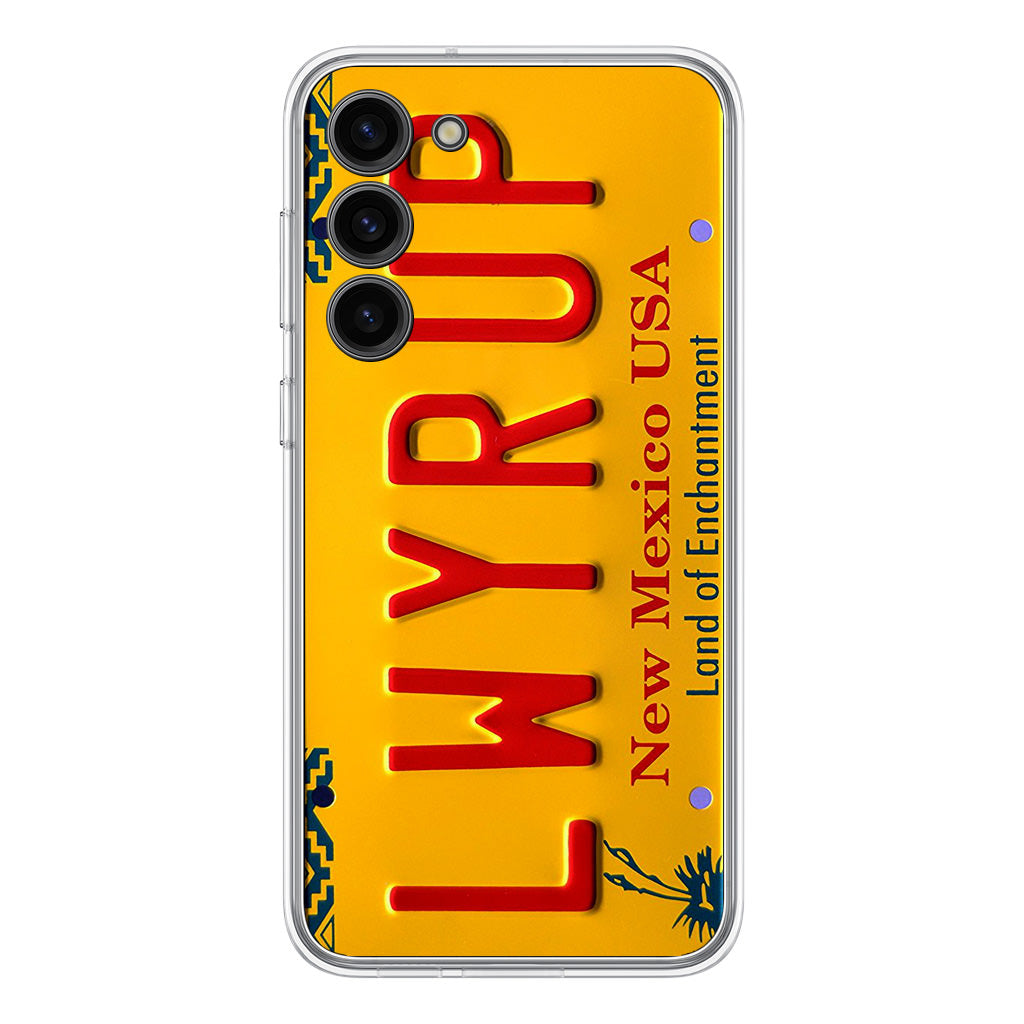 LWYRUP License Plate Samsung Galaxy S23 / S23 Plus Case