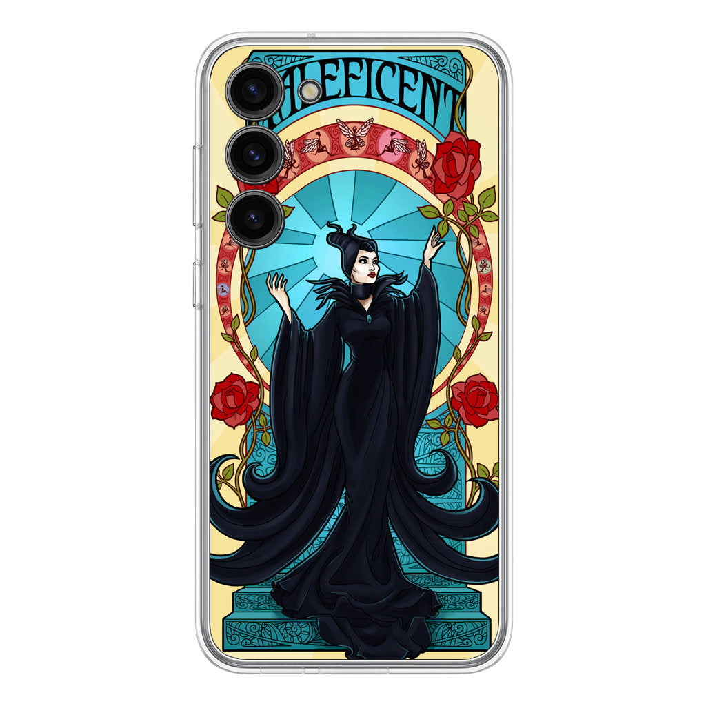 Maleficent With Flower Samsung Galaxy S23 / S23 Plus Case